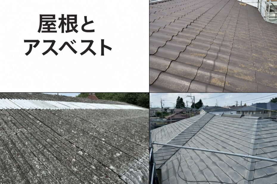 屋根とアスベスト