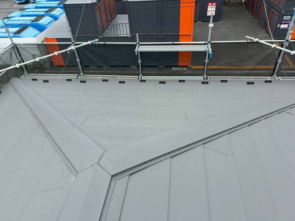 完成後の寄棟部(足立区鹿浜)