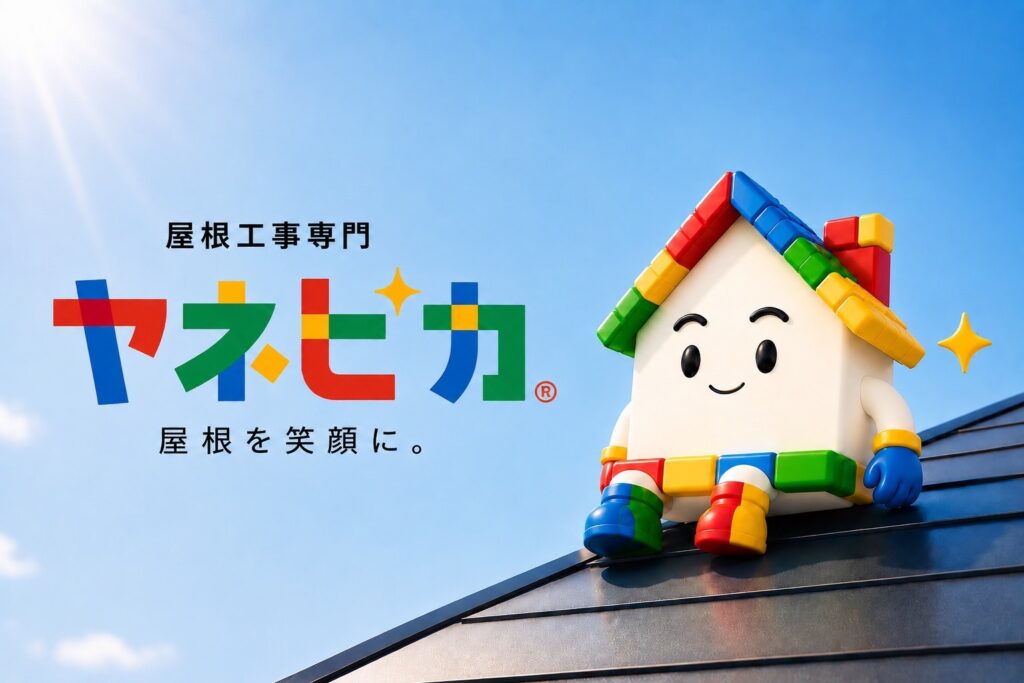 ヤネピカくん(施工事例末尾用)