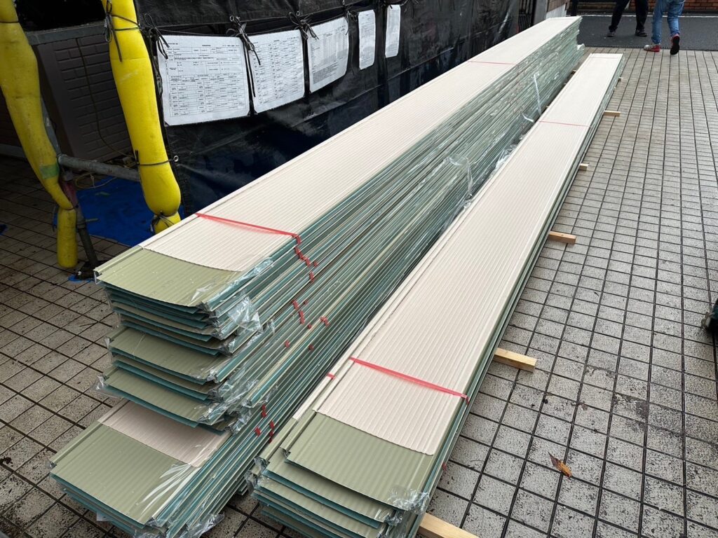 武蔵野市関前-屋根カバー工法-スタンビー333-納品